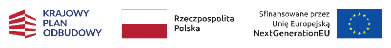 Krajowy Plan Odbudowy · Rzeczpospolita Polska · Sfinansowane przez Unię Europejską NextGenerationEU